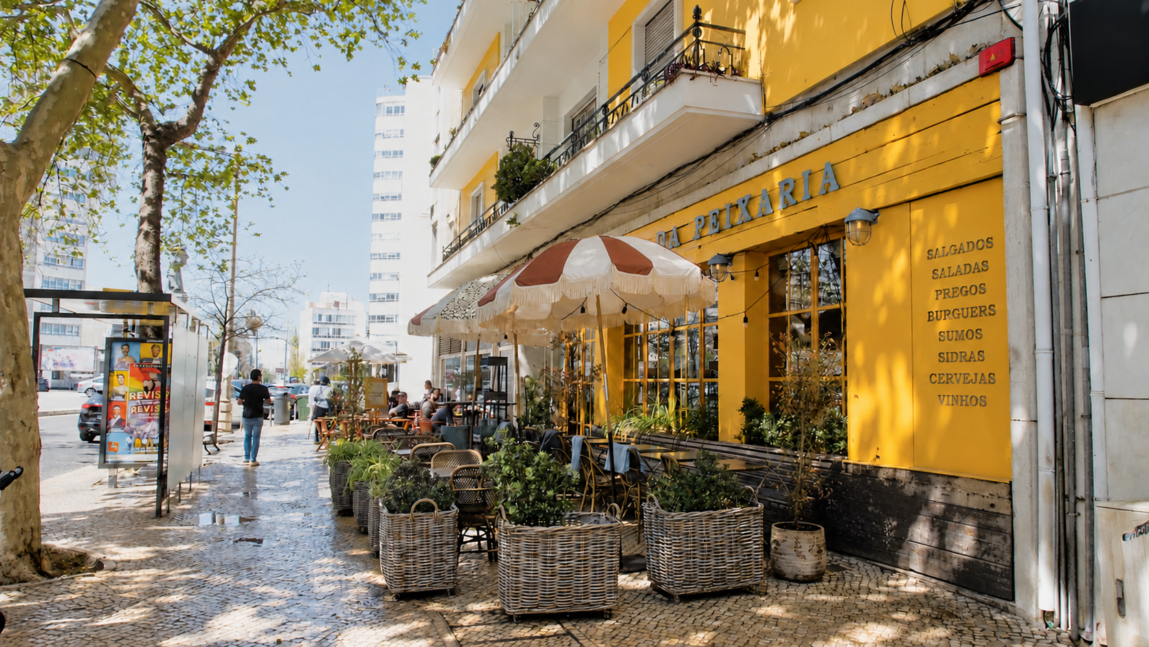 Esplanada em Alvalade