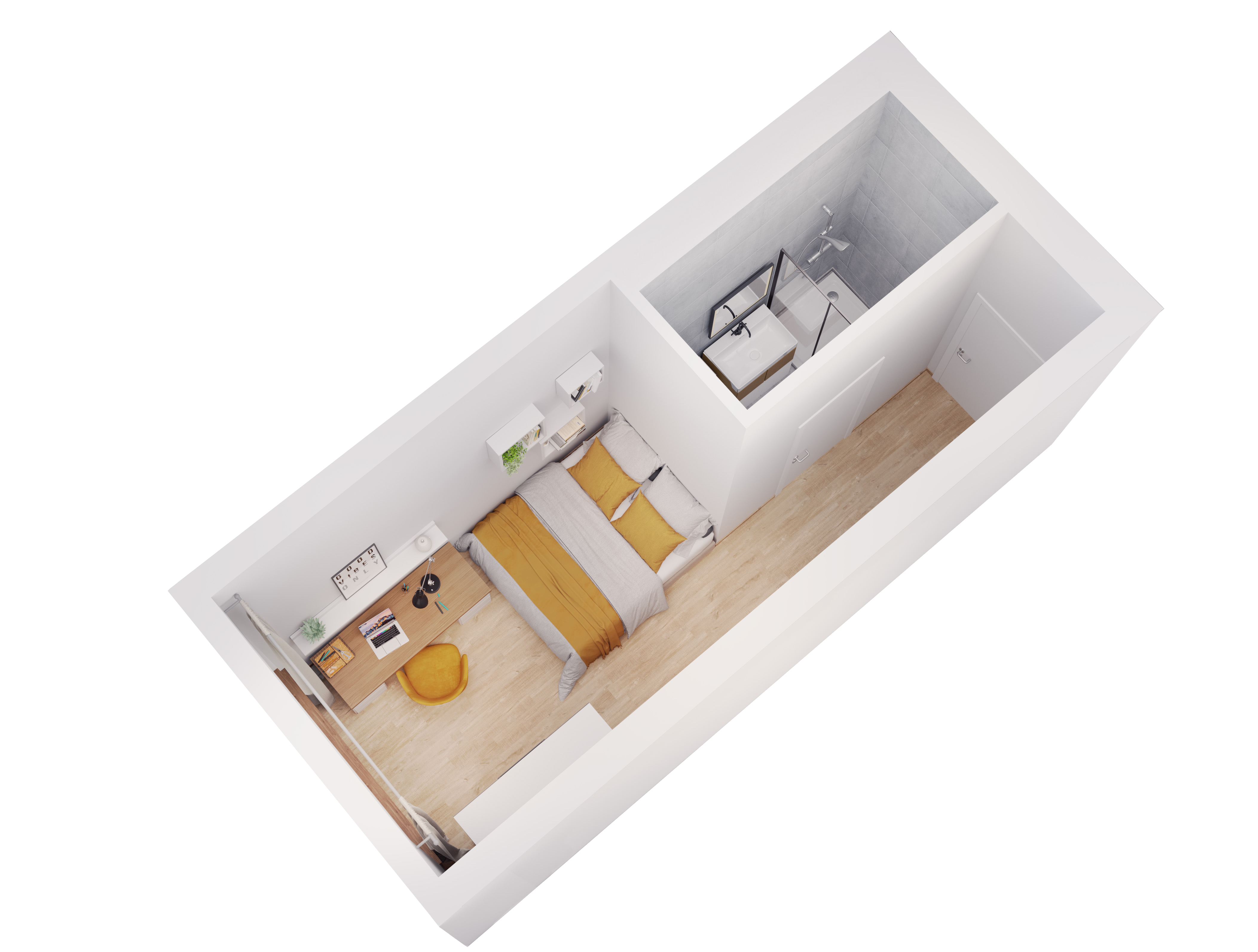 Shoebox standard room